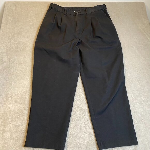 Dickies Black Work Pants Mens 34x26 Cotton/Polyester Durable Comfortable - Picture 12 of 13